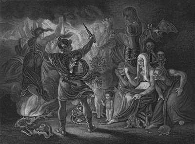 Act IV Scene i from Macbeth, c19th century by Unbekannt