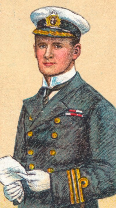 Admiral Teddy Evans, British naval officer and Antarctic explorer by Unbekannt