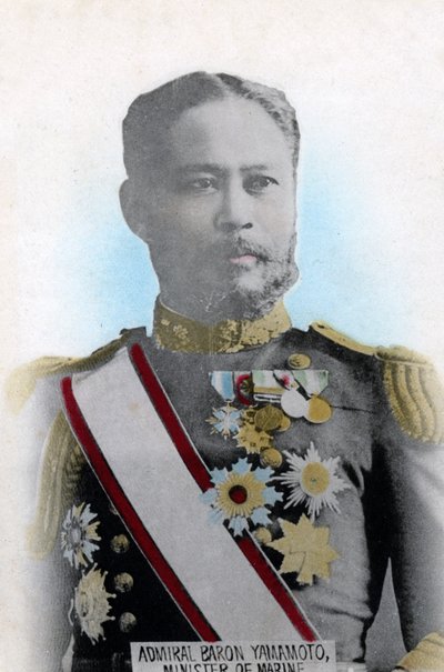 Admiral Yamamoto, Japanese Minister of the Navy by Unbekannt