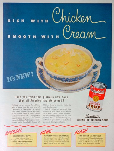 Advert for Campbell