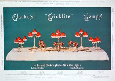 Advert for Clarke