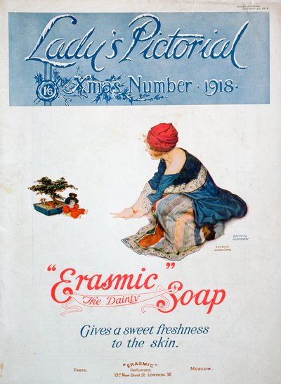 Advert for Erasmic soap, 1918 by Unbekannt