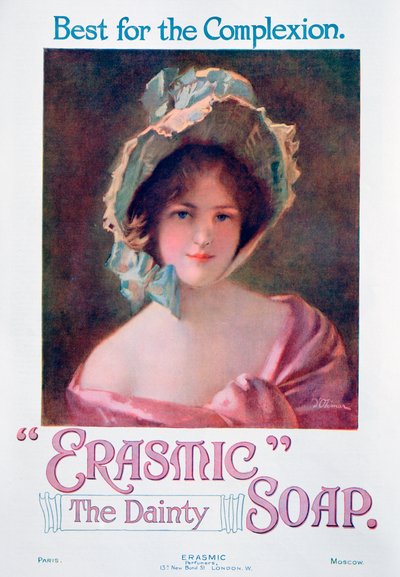 Advert for Erasmic Soap by Unbekannt