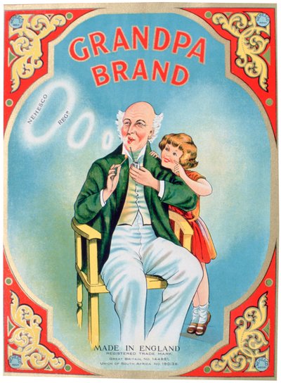Advert for Grandpa Brand Pipe Tobacco by Unbekannt