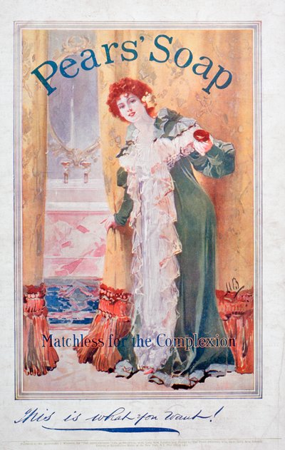 Advert for Pears Soap by Unbekannt