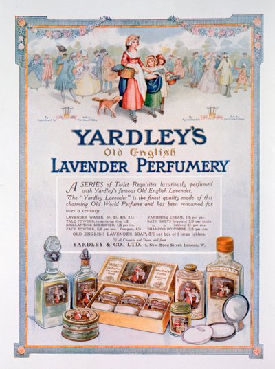 Advert for Yardley