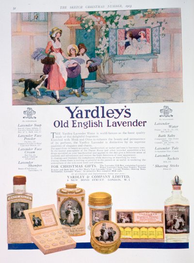 Advert for the Yardley