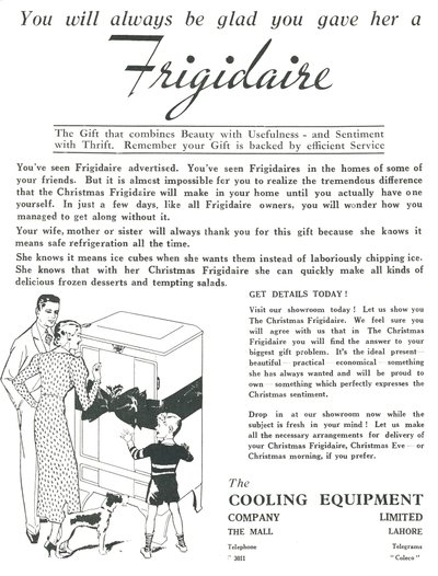 Advertisement for Frigidaire fridges, 1936 by Unbekannt
