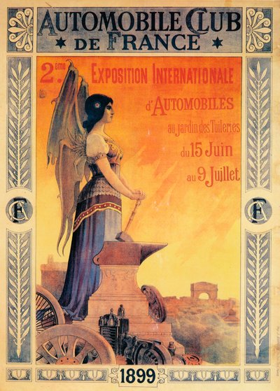Advertisement for the Automobile Club de France