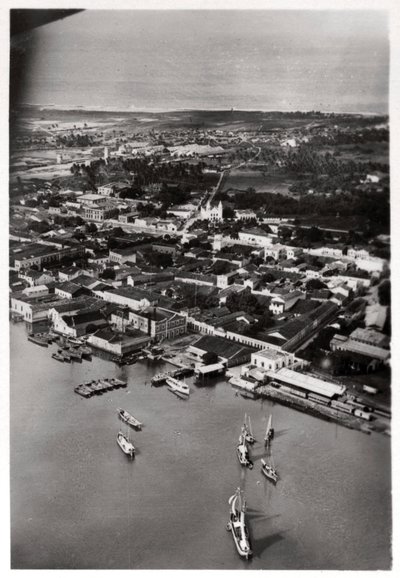 Aerial View of Natal, South Africa, from a Zeppelin, 1930 1933 by Unbekannt