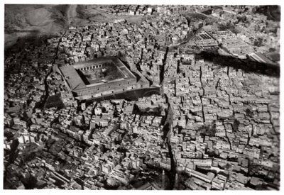 Aerial View of Old Cairo, Egypt, from a Zeppelin, 1931-1933 by Unbekannt