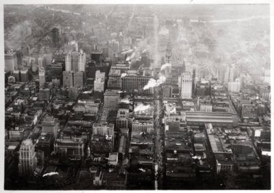 Aerial View of Philadelphia, Pennsylvania, USA, From a Zeppelin, 1928, 1933 by Unbekannt