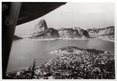 Aerial view of Rio de Janeiro, Brazil, from a Zeppelin by Unbekannt