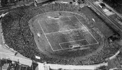 Aerial View of Stamford Bridge, Stadium of Chelsea Football Club, London by Unbekannt