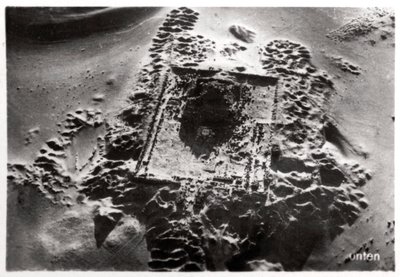 Aerial View of Archaeological Excavations near Saqqara, Egypt by Unbekannt