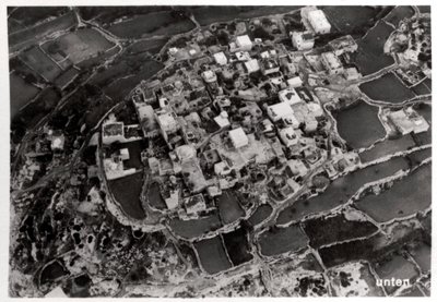 Aerial View of the Heights Around Jerusalem, Palestine, from a Zeppelin, 1931-1933 by Unbekannt