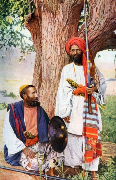 Afridis Pathan Tribes, Warfare in the Northern Indian Marches, India by Unbekannt