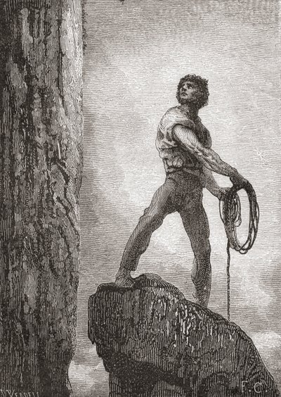 After a work by Gustave Dore from the book 