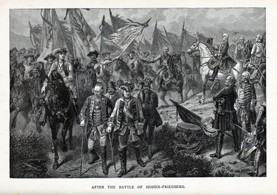 After the Battle of Hohenfriedberg by Unbekannt