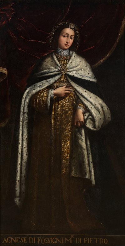 Agnes of Faucigny, Wife of Peter II, Count of Savoy by Unbekannt