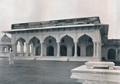 Agra. The Dewan-i-Khas or Hall of Public Audience by Unbekannt