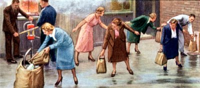 Air Raid Precautions, Cigarette Card, British by Unbekannt