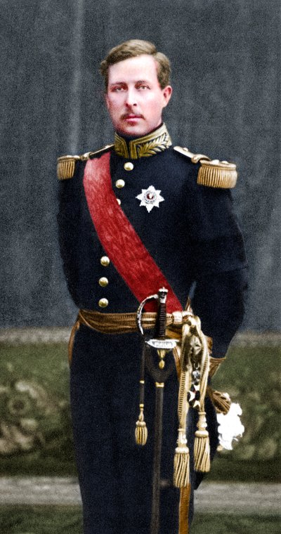 Albert I 1875-1934, King of the Belgians from 1909, in military uniform by Unbekannt