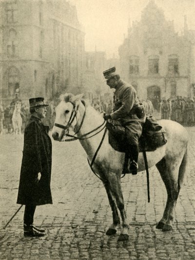 Albert I of Belgium, First World War by Unbekannt