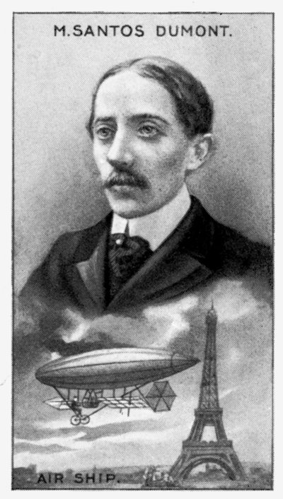 Alberto Santos-Dumont, Brazilian pioneer of aviation by Unbekannt