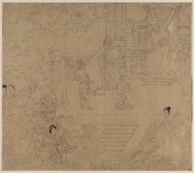 Album of Daoist and Buddhist Themes: Kings of Hells: Leaf 32 by Unbekannt