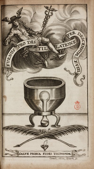 Alchemy & Early Chemistry An Alchemical Distillation Furnace by Unbekannt