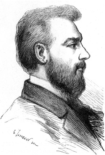 Alexander Graham Bell, Scottish Born American Inventor, c1880 by Unbekannt