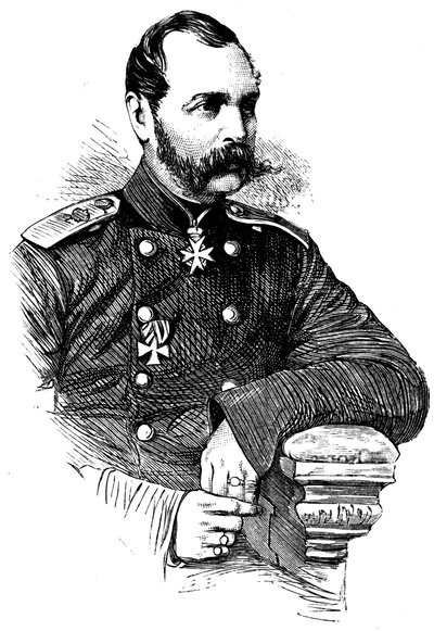 Alexander II 1818-1881, Tsar of Russia from 1855 by Unbekannt