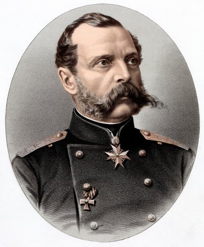 Alexander II 1818-1881, Tsar of Russia by Unbekannt