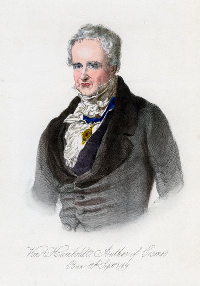 Alexander von Humboldt, Prussian Naturalist and Explorer, c. 19th Century by Unbekannt