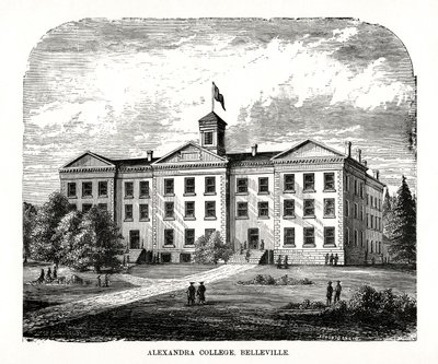 Alexandra College, Belleville, Ontario, Canada, 19th Century by Unbekannt