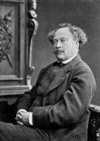 Alexandre Dumas the Younger, French playwright and novelist by Unbekannt