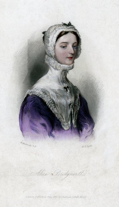 Alice Bridgenorth, a character in Walter Scott