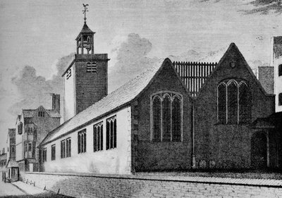 All Hallows Church, London Wall, City of London by Unbekannt