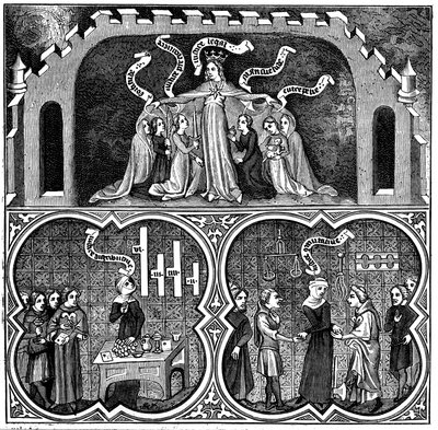 Allegory of Justice, from Aristotle