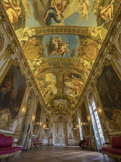 Allegory of the Sun (vault painting) by Francois Perrier by Unbekannt