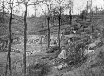 Allied Command Post on Mount Kemmel near Ypres, Belgium by Unbekannt