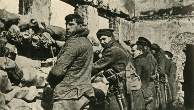 Allied Soldiers in Flanders, First World War by Unbekannt