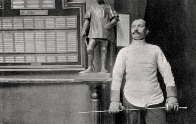 Alphonse Kirchoffer, French Fencer by Unbekannt