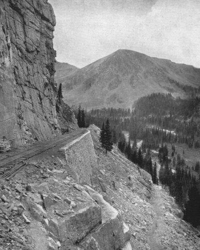 Alpine Pass, Colorado, USA, c. 1900 by Unbekannt