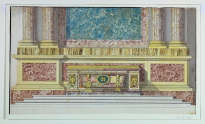 Altar Mensa for the Borghese Chapel, Santa Maria Maggiore, Rome by Unbekannt