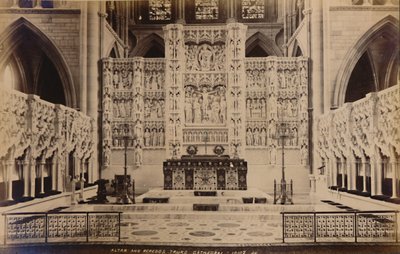 Altar and Reredos Truro Cathedral, 1929 by Unbekannt