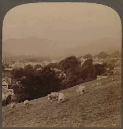 Ambleside, in the beautiful Valley of the Rothay, Lake District, England by Unbekannt