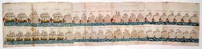 American War of Independence: Battle of Yorktown, 1781 by Unbekannt