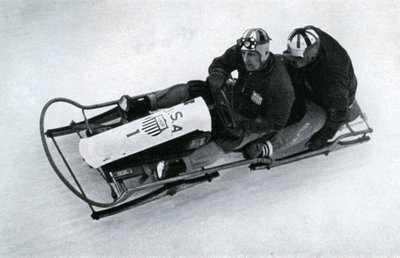 American Two-Man Bobsleigh Team, German Winter Olympic Games by Unbekannt